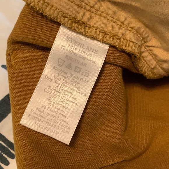 Everlane Slim Leg Crop size 00 - Picture 5 of 6
